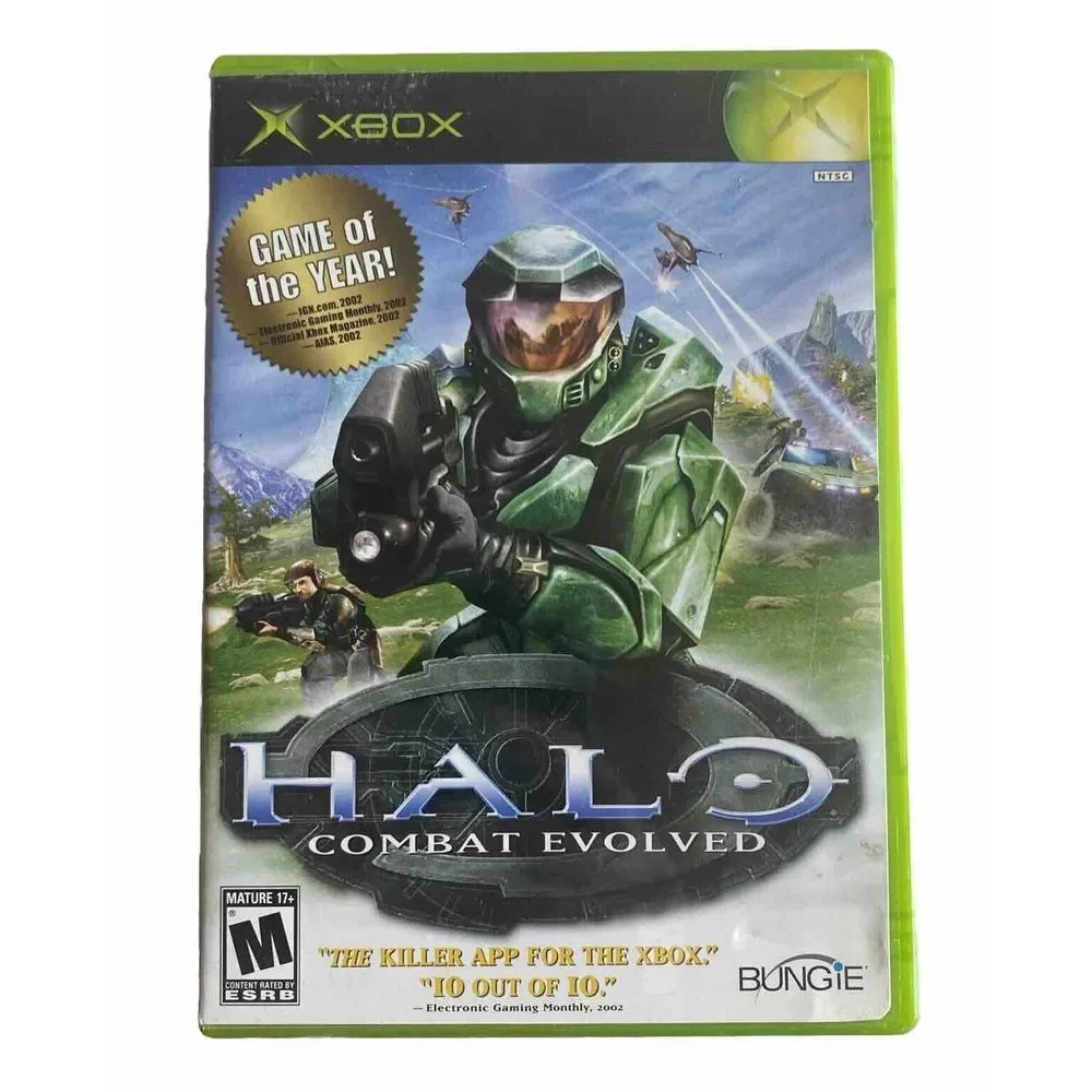 Halo: Combat Evolved (Microsoft‎ Xbox, 2001 Bungie)